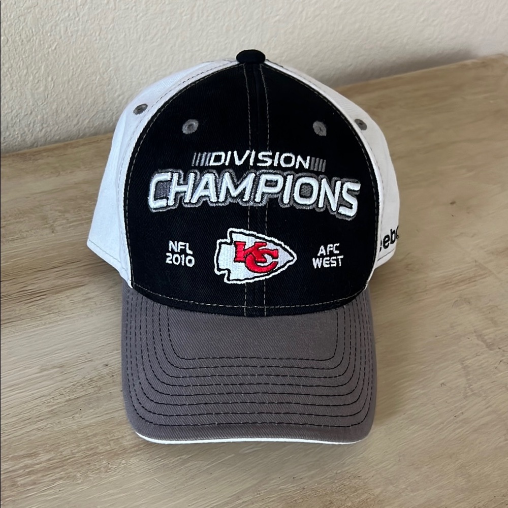 Kansas City Chiefs 2010 AFC West Division Champions Vintage Hat
